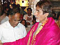 Big B at Tirupati