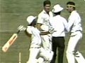 Lillee Kicking Javed Miandad