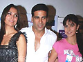 Katrina Kaif, Lara Dutta and Akshay Kumar promote Blue