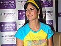 Katrina Kaif and Ranbir Kapoor promote APKGK at Fame, Malad