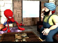 April Fool Special: Spiderman plays a painful prank on poor Santa