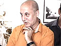 Anupam Kher at  book launch