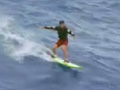 Surfing a Huge Wave