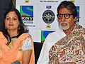 Amitabh with KBC Winner