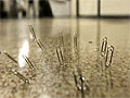 Magnetic Dance of Paperclips