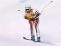 Skier Gets Nut Shot