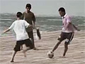 Soccer Team Plays on Water