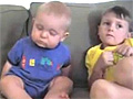 Funny baby clip