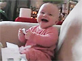 Baby Laughs Hysterically