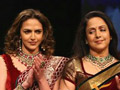 Hema and Esha On the Ramp