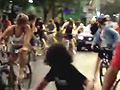 Car Runs Over Cyclists