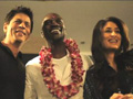 Akon Recording Chammak Challo for Ra.One