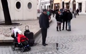 Baby Street Performer