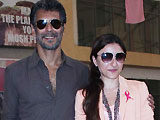 Soha at Pinkathon