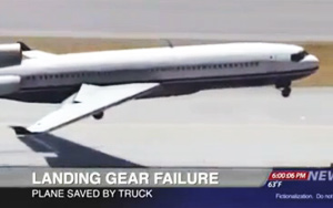 Plane Saved By Truck