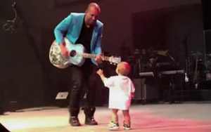 Dancing Baby Steals the Show