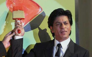 SRK at Paint The Change Initiative