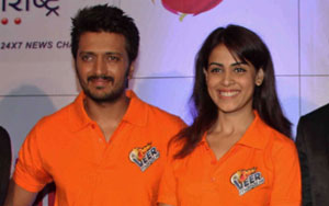 Press Meet of CCL Team Veer Maratha