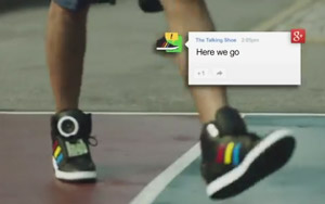 Google's Talking Shoe