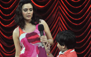 Preity Zinta promotes Ishkq in Paris