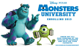 'Monsters University' Trailer