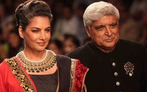 Doting wife Shabana