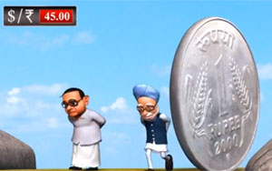 So Sorry: Falling Indian Rupee