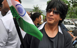 Shah Rukh Celebrates 15th August