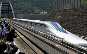 Riding the Maglev Train - Linear Motor Car