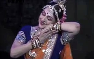 Hema Malini performs on Janmashtami