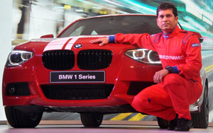 Sachin Unveils BMW 1 Series