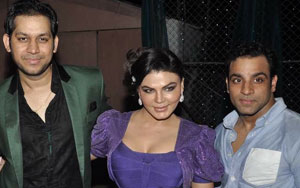 Rakhi and Abhishek Spotted Together