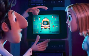 Trailer of `Cloudy With a Chance of Meatballs 2`<br>Directors: Cody Cameron, Kris Pearn<br>Cast: Bill Hader, Anna Faris, James Caan, Will Forte, Andy Samberg, Benjamin Bratt, Neil Patrick Harris, Terry Crews, Kristen Schaal, Cody Cameron, Melissa Sturm, Kris Pearn, Craig Kellman, Khamani Griffin, Bridget Hoffman