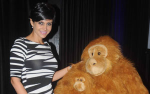 Actress Mandira Bedi praised the Singapore zoo where animals are not caged.