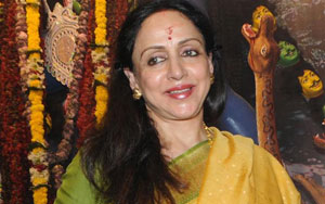 Hema Malini at Kali Pooja