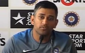 Dhoni Speaks About his Relations with Sachin