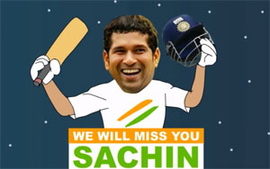 The Legend Sachin!