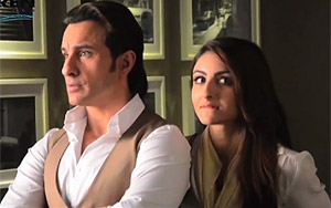 Saif and Soha Shoot for Asian Paints