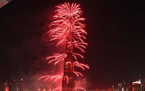 Watch Dubai's record-breaking New Year's fireworks