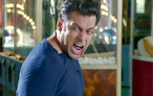 Salman Khan threatens the goons - 'Jai Ho'