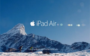 Apple iPad Air ad - Your Verse Anthem