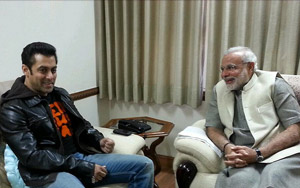 Salman Khan Meets Narendra Modi 