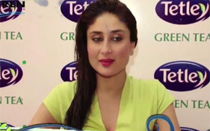 Kareena Shoots for Tetley Tea Campaign