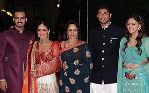 Ahana Deol Sangeet Ceremony