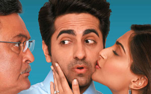 Bewakoofiyaan is an upcoming 2014 Indian romantic comedy film directed by Nupur Asthana, written by Habib Faisal and produced by Aditya Chopra under the banner of Yash Raj Films. The film features Ayushmann Khurrana, Sonam Kapoor in lead roles. Check out the exclusive movie review of Bewakoofiyan by Bharathi Pradhan.