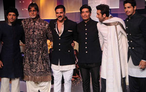 Bollywood Celebrities Walk The Ramp For Manish Malhotra