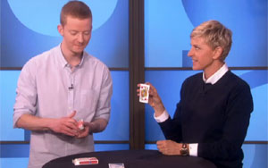 Magician Andrew Kelly Amazes Ellen