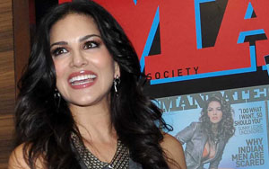 Sunny Leone unveiled cover page of Mandate magazine