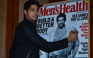 Sidharth Launches Men's Health Magazine Cover