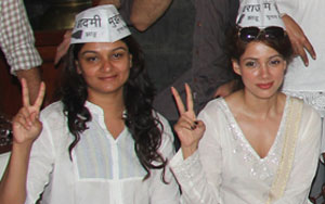 Bollywood Celebrities Support AAP